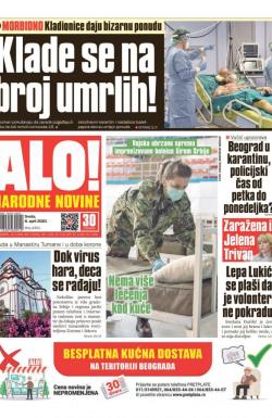 Alo - broj 4351, 8. apr 2020.