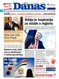 Danas - broj 5861, 16. okt 2013.