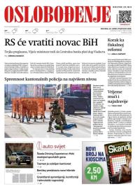Oslobođenje - broj 27893, 23. apr 2025.