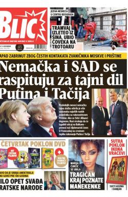 Blic - broj 7812, 13. nov 2018.