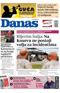 Danas - broj 7614-7615, 4. avg 2018.