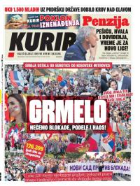 Kurir - broj 4141, 8. sep 2025.