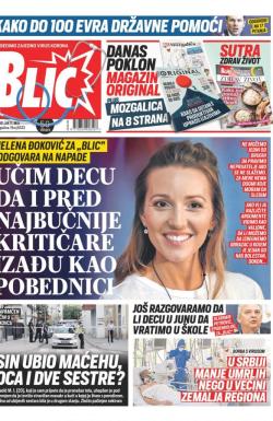 Blic - broj 8333, 11. maj 2020.