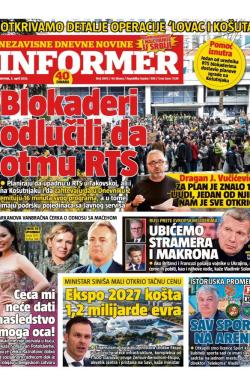 Informer - broj 3945, 3. apr 2025.