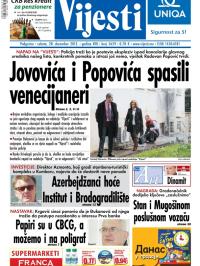 Vijesti - broj 5659, 28. dec 2013.