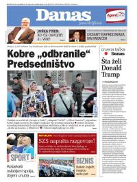 Danas - broj 7994, 19. avg 2019.
