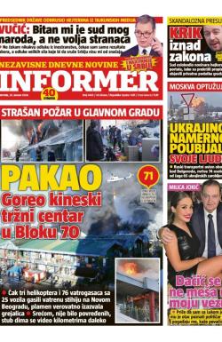 Informer - broj 3583, 25. jan 2024.