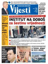 Vijesti - broj 6251, 21. avg 2015.