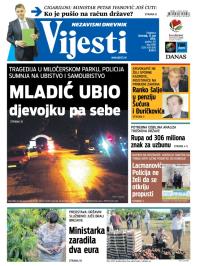 Vijesti - broj 6180, 11. jun 2015.