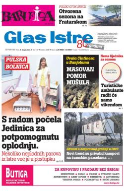 Glas Istre - broj 155, 8. jun 2023.