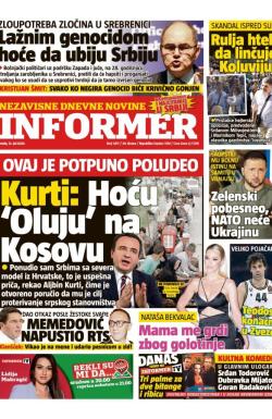 Informer - broj 3417, 12. jul 2023.