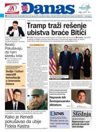 Danas - broj 7336, 30. okt 2017.