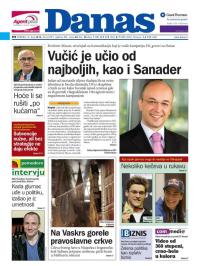 Danas - broj 6791, 3. maj 2016.