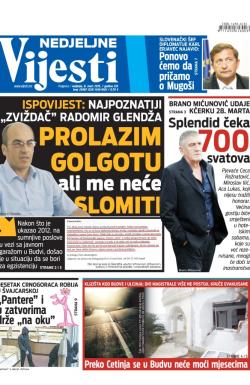 Vijesti - broj 6087, 8. mar 2015.