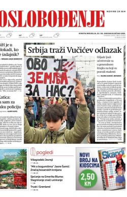Oslobođenje - broj 27819, 25. jan 2025.