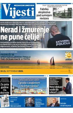 Vijesti - broj 9831, 13. sep 2025.