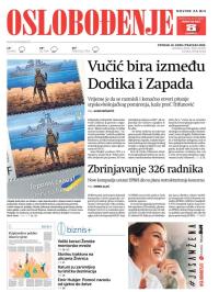 Oslobođenje - broj 26970, 19. apr 2022.