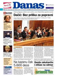 Danas - broj 5416-5417, 28. jul 2012.