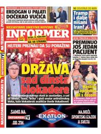 Informer - broj 4208, 13. feb 2026.
