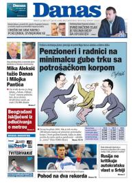 Danas - broj 8737, 31. avg 2021.