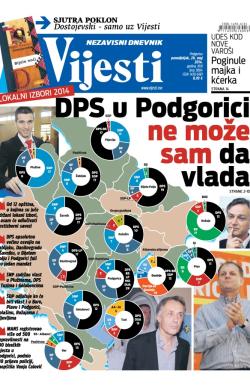 Vijesti - broj 5804, 26. maj 2014.