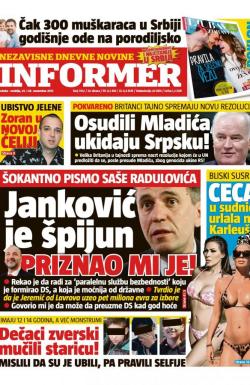 Informer - broj 1702, 25. nov 2017.