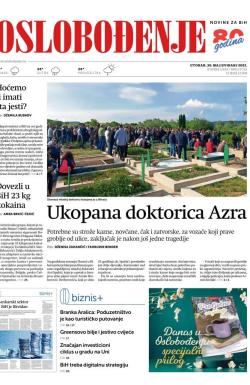 Oslobođenje - broj 27311, 30. maj 2023.