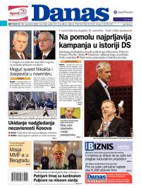 Danas - broj 5460, 10. sep 2012.