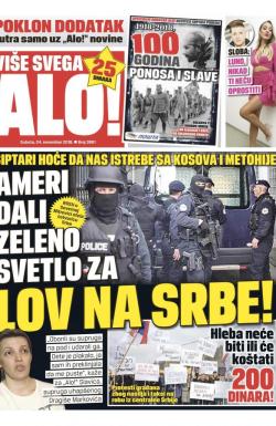 Alo - broj 3861, 24. nov 2018.