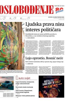 Oslobođenje - broj 27283, 26. apr 2023.