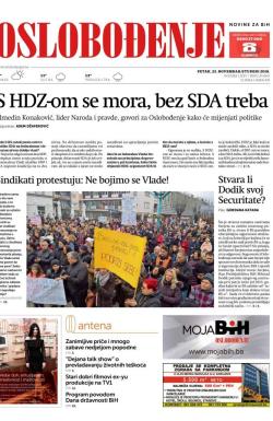 Oslobođenje - broj 25860, 23. nov 2018.