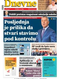 Dnevne novine - broj 3139, 2. nov 2021.