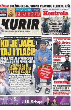 Kurir - broj 4257, 5. jan 2026.