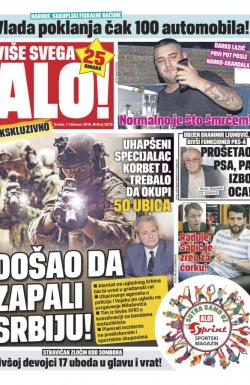 Alo - broj 3575, 7. feb 2018.