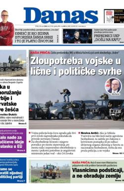 Danas - broj 10164, 13. mar 2026.