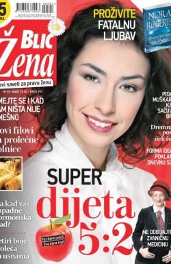 Blic Žena - broj 592, 19. mar 2016.