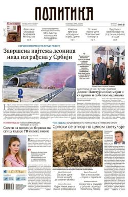 Politika - broj 40080, 6. jul 2025.