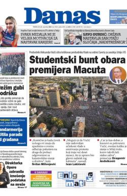 Danas - broj 10023, 22. sep 2025.