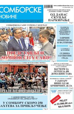 Somborske novine - broj 3636, 1. mar 2024.