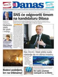 Danas - broj 7381, 14. dec 2017.