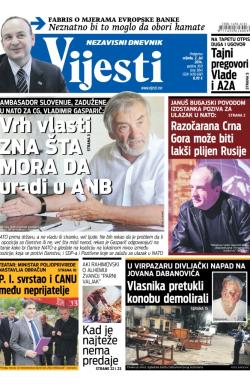 Vijesti - broj 5841, 2. jul 2014.