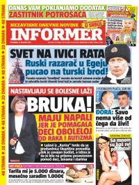 Informer - broj 1103, 14. dec 2015.