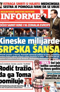 Informer - broj 801, 17. dec 2014.
