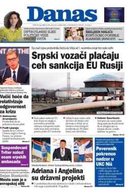 Danas - broj 9081, 23. avg 2022.