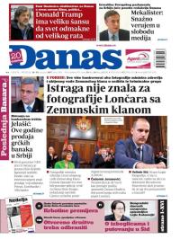 Danas - broj 7061-7062, 28. jan 2017.
