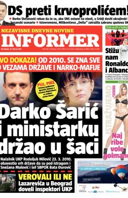 Informer - broj 550, 24. feb 2014.