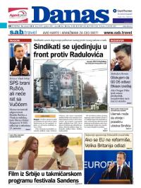 Danas - broj 5953, 16. jan 2014.