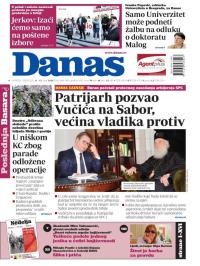 Danas - broj 7894-7895, 11. maj 2019.