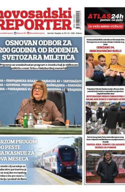 Novosadski reporter - broj 570, 16. jan 2026.