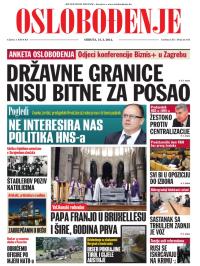 Oslobođenje - broj 24.165, 15. mar 2014.
